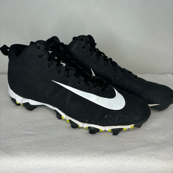 Men’s Nike‎ Alpha FastFlex Sporting Football Cleats Black White 11.5 US NFL